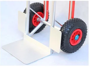 186 BEDREW Wózek transportowy aluminiowy magazynowy młynarka udźwig 200 kg wymiary podestu 30x20 cm) 18677155 - Wózki magazynowe - miniaturka - grafika 5