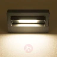 Lampy ogrodowe - Heitronic Cordoba - wychylany kinkiet zewnętrzny LED - miniaturka - grafika 1