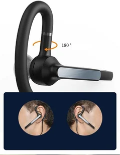 Baseus Covo zestaw słuchawkowy słuchawka Bluetooth 5.0 sterowana głosem czarny (NGA10-C01) - Zestawy głośnomówiące - miniaturka - grafika 12