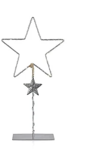 Markslojd Gwiazda stojąca szary metal VIKHEM 703805 - Lampy stojące - miniaturka - grafika 2