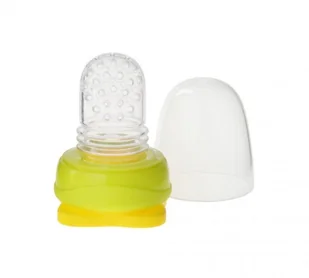 Kidsme Food Feeder do saszetek z żywnością Limonka - Grzechotki dla dzieci - miniaturka - grafika 3