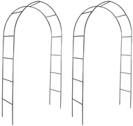 Kratki i pergole - vidaXL vidaXL Pergola ogrodowa, łuk dla pnącz (2 szt) - miniaturka - grafika 1