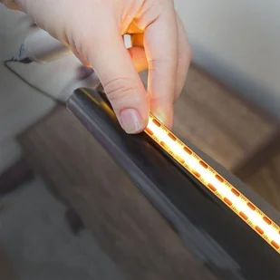 v-tac Taśma LED V-TAC COB 512LED 24V CRI90+ A++ 12W/m VT-512 3000K 1000lm - Taśmy LED - miniaturka - grafika 2