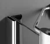 Ścianki i drzwi prysznicowe - Ravak SmartLine SMSD2-100 A-L Drzwi prysznicowe 120x190 cm z powłoką AntiCalc lewe profile chrom szkło przezroczyste 0SLGAA00Z1 - miniaturka - grafika 1