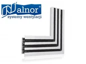 Akcesoria do wentylacji i klimatyzacji - Alnor Narożnik regulowany nawiewnika liniowego otwartego, 3 szczelinowy LDS-3-B - miniaturka - grafika 1