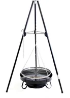 Paleniska ogrodowe - GRILL CHEF Zestaw grill OKLAHOMA z kociołkiem - miniaturka - grafika 1