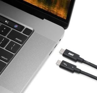 OWC OWC KABEL THUNDERBOLT 4 USB4 USB-C 40GB/S 100W 2M OWCCBLTB4C2.0M OWCCBLTB4C2.0M - Kable USB - miniaturka - grafika 3