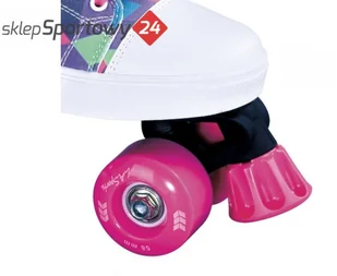 L.A. SPORTS L.A SPORTS WROTKI MŁODZIEŻOWE CANVAS 14120SPI #37 L.A SPORTS - Wrotki - miniaturka - grafika 3