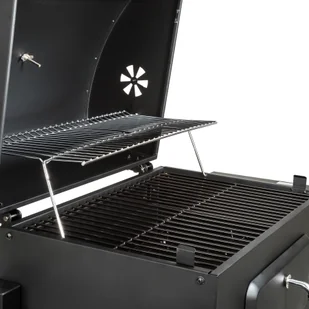 tectake Grill węglowy regulowany na wysokość - czarny 402174 - Grille - miniaturka - grafika 7