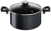 Patelnie - Tefal Garnek z pokrywką Unlimited 24 cm G25546 G2554672 - miniaturka - grafika 1