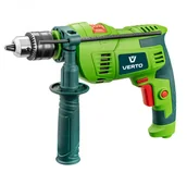 Wiertarki - Verto Wiertarka udarowa 1050W, uchwyt kluczykowy 13 mm, obroty 0-3000 min-1, walizka + akcesoria TOP-50G521 - miniaturka - grafika 1