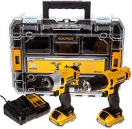 Zestawy narzędziowe - DeWALT Zestaw Combo DCK211D2T 10,8V 2Ah (DCD710 + DCF815) - miniaturka - grafika 1