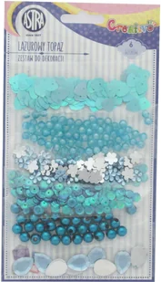 Astra Astra, zestaw do dekoracji, Lazurowy topaz - Scrapbooking - miniaturka - grafika 3