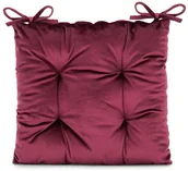 Poduszki na krzesła - Amelia Home Siedzisko poduszka na krzesło 40x40 Aleksa wygodna czerwona AH/ALEKSA/WIN/4040 - miniaturka - grafika 1