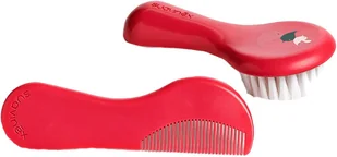 SUAVINEX Szczotka i grzebień kolor różowy 3162383 - Inne akcesoria do pielęgnacji dzieci - miniaturka - grafika 2