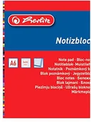 Notesy i bloczki - Herlitz 170639 gospodarstwa domowego notatnik A6, 50 arkuszy 8 sztuki 170639 - miniaturka - grafika 1