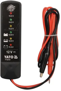 Yato Samochodowy miernik napięcia 12V YT-83101 YT83101 - Narzędzia warsztatowe - miniaturka - grafika 3