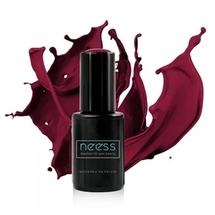 Neess lakier hybrydowy 7553 Wisienka na Torcie, 4 ml - Lakiery hybrydowe - miniaturka - grafika 2