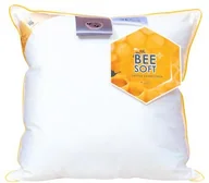 Poduszki - AMZ Poduszka antyalergiczna Satyna Bawełniana Rozmiar 50x70 Kolor biały Poduszka gładka - miniaturka - grafika 1