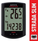 Liczniki rowerowe - Cateye komputer rowerowy STRADA CC-rd310 W, Black, fa003524064 CC-RD310W Black - miniaturka - grafika 1