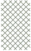 Kratki i pergole - Kratka PVC rozkładana 100 x 200 cm zielona - miniaturka - grafika 1