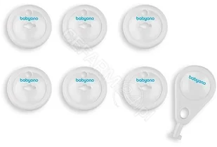 BabyOno BEZPIECZNY DOM" Zabezpieczenia do gniazdek elektrycznych 6 szt - Pozostałe kosmetyki - miniaturka - grafika 2