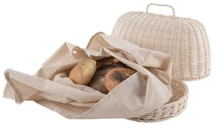 Chlebak wiklinowy RATTAN OWALNY tkanina na chleb 152451 - Chlebaki - miniaturka - grafika 5