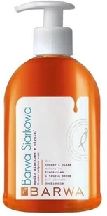 Barwa Siarkowa Mydło siarkowe antytrądzikowe w płynie 300ml 5902305005955 - Mydła - miniaturka - grafika 2