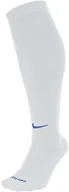 Piłka nożna - Nike Skarpetogetry Classic II SX5728 101/white/blue XL - miniaturka - grafika 1