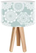 Lampy stojące - Macodesign Lampa biurkowa Delikatna koronka mini-foto-255, 60 W - miniaturka - grafika 1