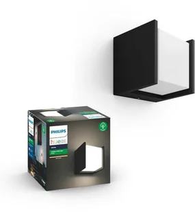 Philips Philips Hue Fuzo Outdoor Wall Light Black 17445/30/P7 - Systemy inteligentnych domów - miniaturka - grafika 2