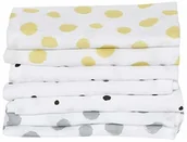 Pieluchy - Motherhood Chusteczki do mycia dla dzieci z bawełnianej myszki, dziecięce myjki - (7 sztuk), 30 x 30 cm, Öko-Tex Standard 100, żółte - miniaturka - grafika 1