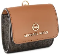 Akcesoria do słuchawek - MICHAEL Michael Kors Etui na słuchawki Travel Accessories 34H0GTML0B Brązowy - miniaturka - grafika 1