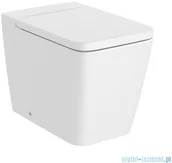 Miski WC - Roca Inspira Square Rimless miska WC stojąca biała matowa A347537620 - miniaturka - grafika 1