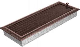 Kratki.pl kratka 17/49 oskar miedziany z żaluzją 49OMIX - Akcesoria kominkowe - miniaturka - grafika 2