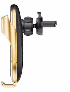 Braders Automatyczny uchwyt samochodowy na telefon złoty - Uchwyty samochodowe do telefonów Braders Automatyczny uchwyt samochodowy na telefon złoty - Uchwyty samochodowe do telefonów - miniaturka - grafika 4