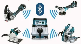 Makita akumulatorowa szlifierka kątowa 125mm, 18V Li-Ion AWS Bluetooth LXT [DGA518ZJU] - Szlifierki i polerki - miniaturka - grafika 2