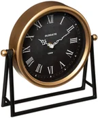 Zegary - Zegar stojący na komodę LUCA 21 cm czarny 179417 - miniaturka - grafika 1