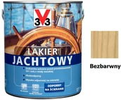 Farby i impregnaty do drewna - V33 V33 LAKIER JACHTOWY BEZBARWNY 0,75L - miniaturka - grafika 1