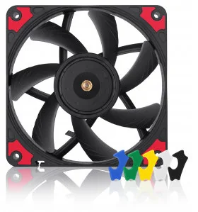 Noctua Noctua NF-A12x15 PWM chromax.black.swap NF-A12X15 PWM CH.BK - Wentylatory komputerowe - miniaturka - grafika 2