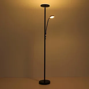 Globo Lighting Lampa stojąca LED Ernst elastyczne ramię, czarna - Lampy stojące - miniaturka - grafika 3