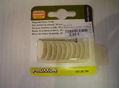 Akcesoria do urządzeń ogrodniczych - Proxxon filcowe podkładki, 22 MM, 10 sztuk + 1 belek, 28798 28798 - miniaturka - grafika 1