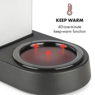 Ekspres do kawy Klarstein COF9-GrandeGusto Czarno-srebrny - Ekspresy do kawy - miniaturka - grafika 6