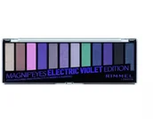 Tusze do rzęs - Rimmel MagnifEyes Eye Contouring Palette paleta cieni 008 Electric Violet Edition 14.16g - miniaturka - grafika 1