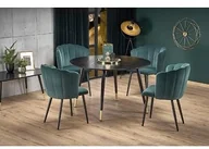 Stoły - Halmar Stół EMBOS Czarny 120 V-CH-EMBOS-ST - miniaturka - grafika 1