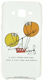 Samsung Caseink Etui ochronne do Galaxy J5, ultracienkie, motyw: Shadoks CPRNTSKJ5WHYSIMPLE - Etui i futerały do telefonów - miniaturka - grafika 2