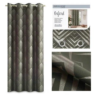 Amelia Home Zasłona Oxford 140x250 /AH/OX/P/RE/1425 - Zasłony - miniaturka - grafika 7