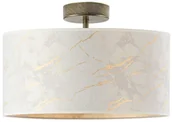 Lampy sufitowe - LYSNE Lampa sufitowa z geometrycznym abażurem WENECJA MARMUR fi 30 cm 14527/201 - miniaturka - grafika 1