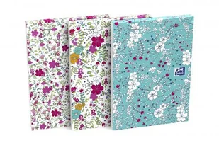 Oxford Notatnik Floral 105x148 80k 90g Li6 - Szkolne artykuły papiernicze - miniaturka - grafika 2