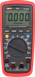 UNI-T Uni-T mie0155/ut139b tester napięcia, AC/DC pomiaru prądu, opór i stosunkowo, Pass-Through Connector i, test diody NCV, True RMS, v.f.c. - Inne urządzenia pomiarowe - miniaturka - grafika 2